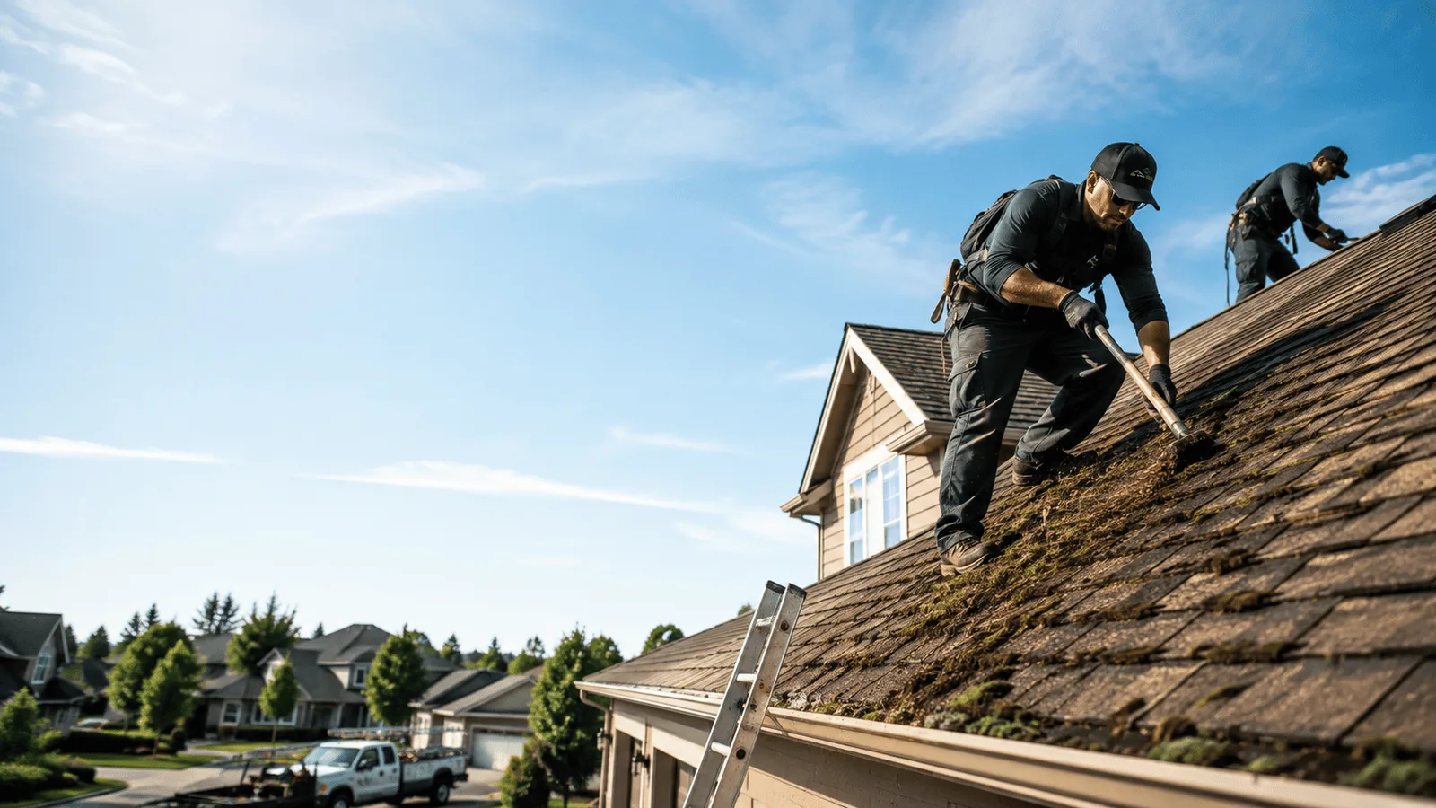 Roof Moss Removal in Claridge, PA near me
